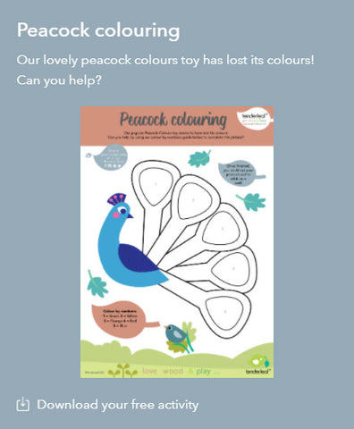 Peacock Printable